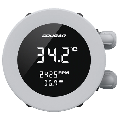 Cougar POSEIDON VISTEK ARGB 240 Liquid Cooler - Microcenter India.