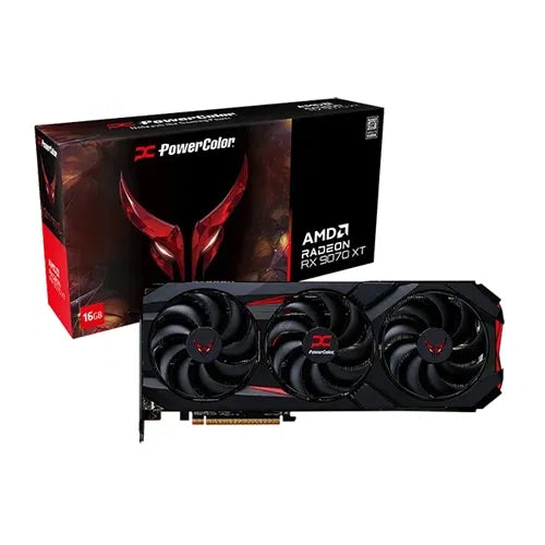 PowerColor Red Devil RX 9070 XT 16GB GDDR6 OC Graphics Card  Microcenter India