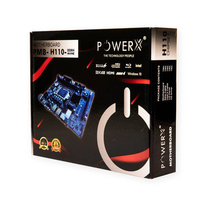 PowerX H110 Micro ATX DDR4 Motherboard  Microcenter India