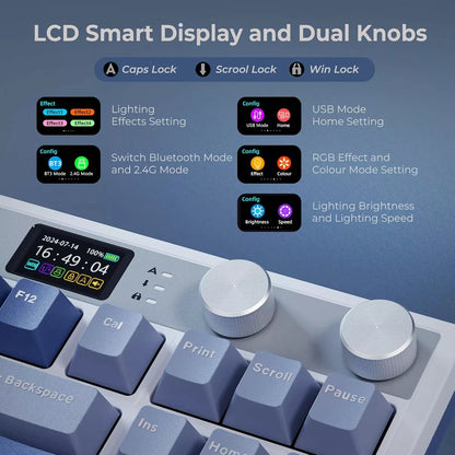 Royal Kludge RK M87 Mechanical Keyboard  Microcenter India