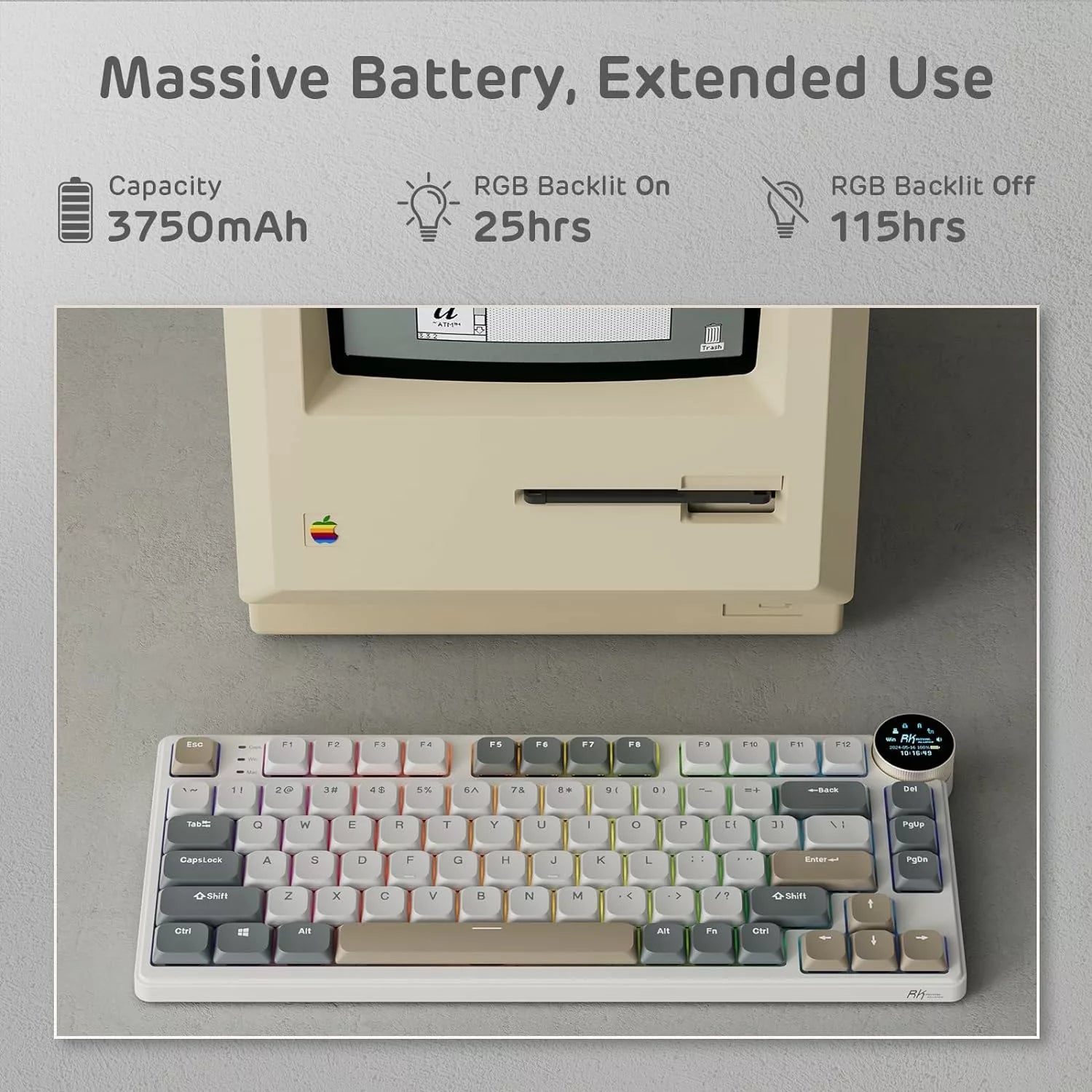 Royal Kludge RK N80 Low profile Mechanical Keyboard  Microcenter India