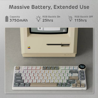 Royal Kludge RK N80 Low profile Mechanical Keyboard  Microcenter India