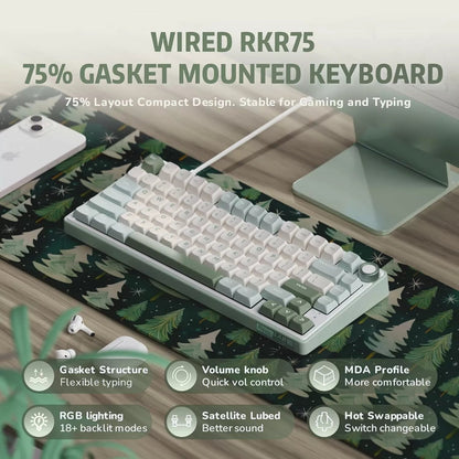 Royal Kludge RK R75 Mechanical Keyboard  Microcenter India