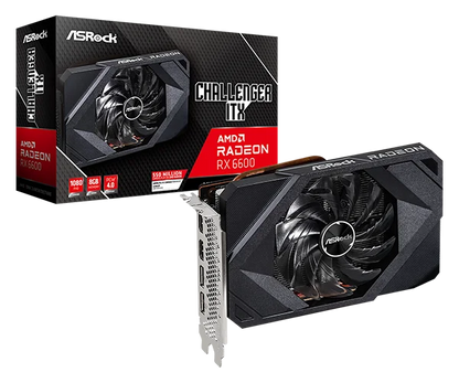 Asrock AMD Radeon RX 6600 Challenger ITX 8GB  Microcenter India