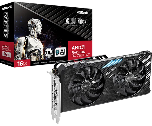 Asrock AMD Radeon RX 7600 XT Challenger 16GB OC