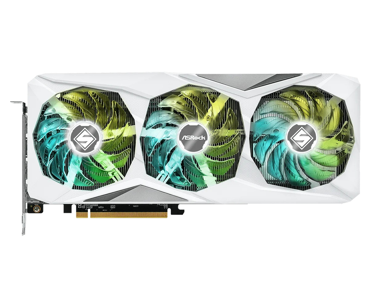 AMD Radeon RX 7600 XT Steel Legend 16GB OC  Microcenter India