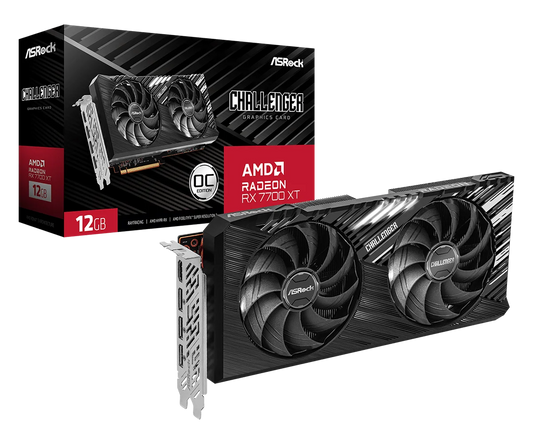 Asrock AMD Radeon RX 7700 XT Challenger 12GB OC