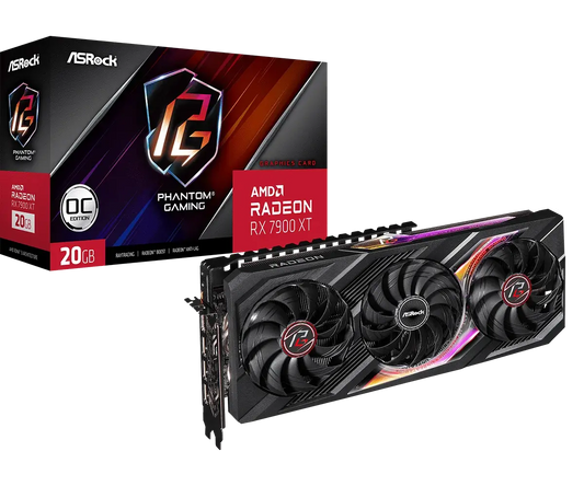 Asrock AMD Radeon RX 7900 XT Phantom Gaming 20GB OC  Microcenter India