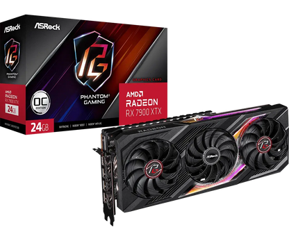Asrock AMD Radeon RX 7900 XTX Phantom Gaming 24GB OC Graphics Card  Microcenter India