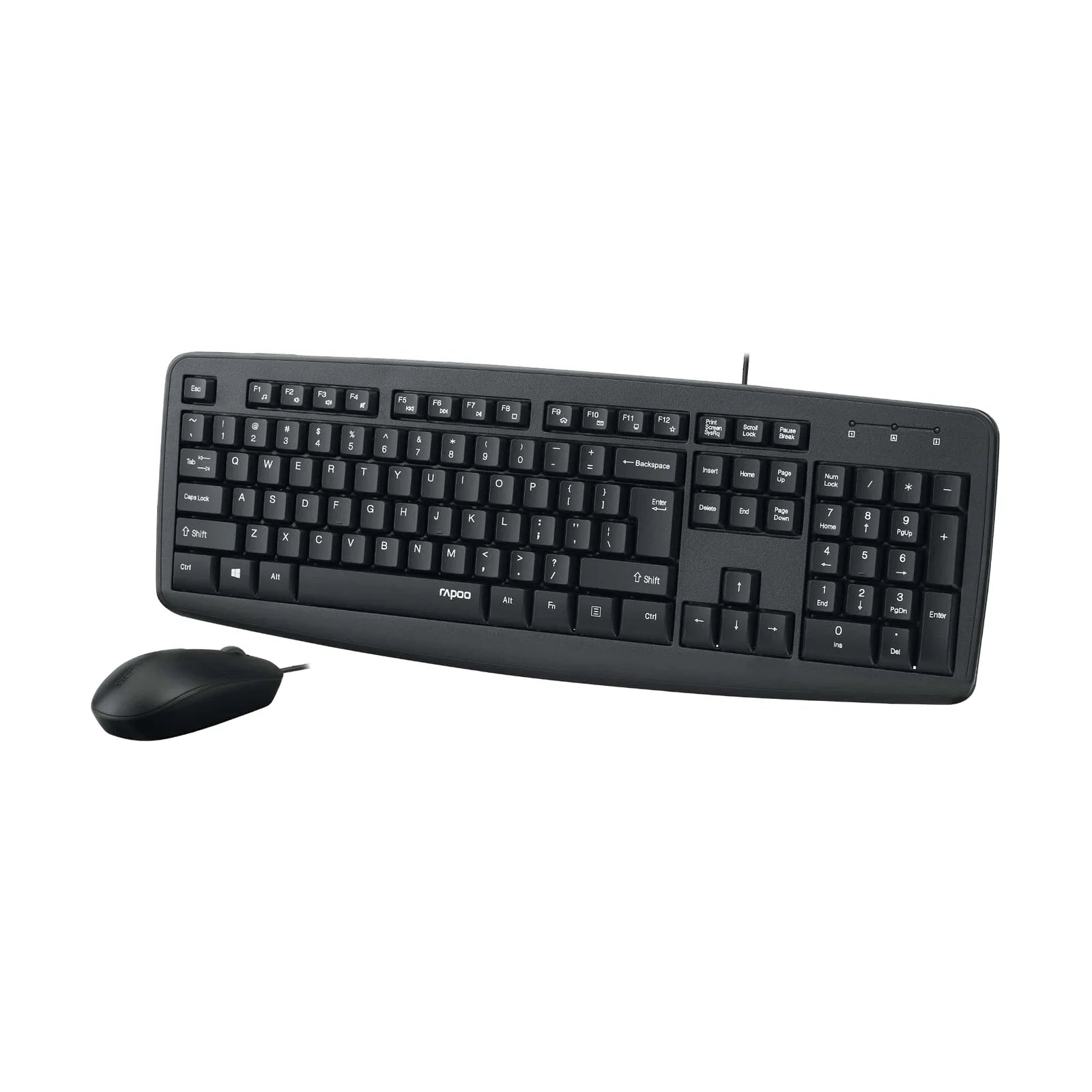 Rapoo NX1600 Wired Keyboard and Mouse  Microcenter India
