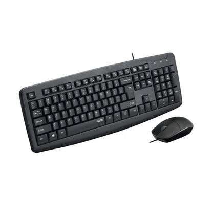 Rapoo NX1600 Wired Keyboard and Mouse  Microcenter India