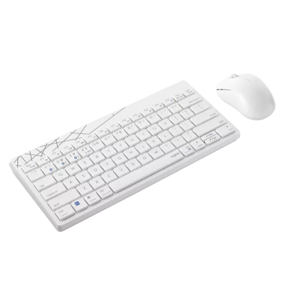 Rapoo 8000M Multi Mode Wireless and Bluetooth Keyboard and Mouse Combo - Microcenter India.