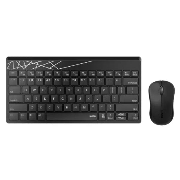 Rapoo 8000S Wireless Keyboard and Mouse Combo - Microcenter India.