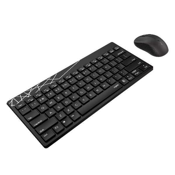 Rapoo 8000S Wireless Keyboard and Mouse Combo - Microcenter India.