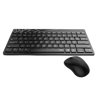 Rapoo 8000S Wireless Keyboard and Mouse Combo - Microcenter India.