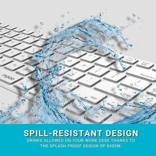 Rapoo 9300m Multi-Device Bluetooth Wireless Keyboard and Mouse Set - Microcenter India.
