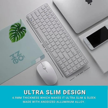 Rapoo 9300m Multi-Device Bluetooth Wireless Keyboard and Mouse Set - Microcenter India.
