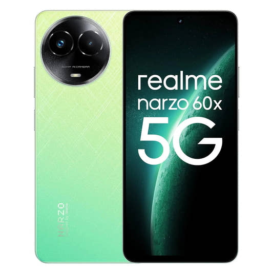 Realme Narzo 60X 5G Stellar Green 4GB Ram 128GB Storage  Microcenter India