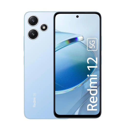 Redmi 12 5G Pastel Blue 8GB RAM 256GB Storage  Microcenter India