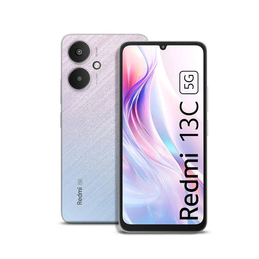 Redmi 13C 5G Startrail Silver 6GB RAM 128GB Storage  Microcenter India