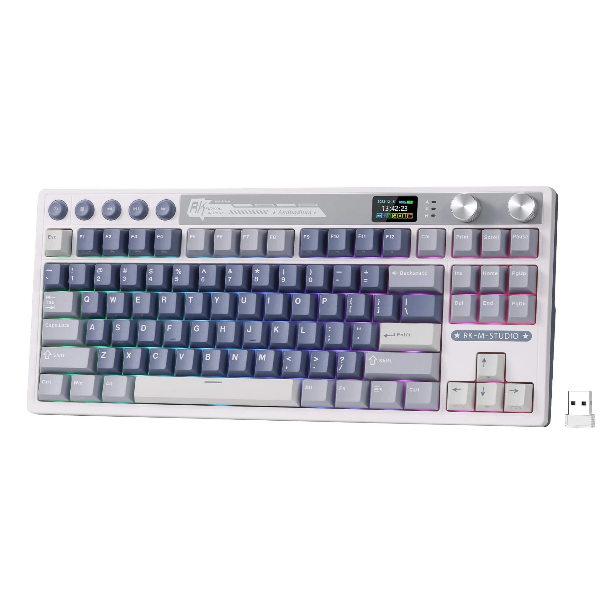 Royal Kludge RK M87 Mechanical Keyboard  Microcenter India