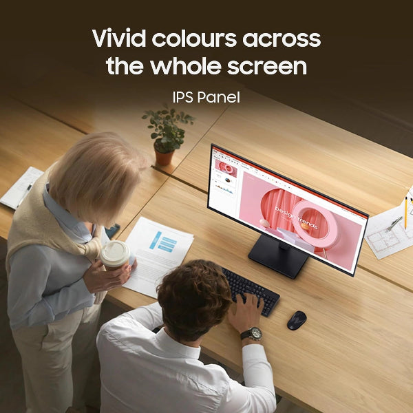 Samsung LS27D300GAWXXL 27 Inch Monitor FHD 100Hz IPS - Microcenter India.