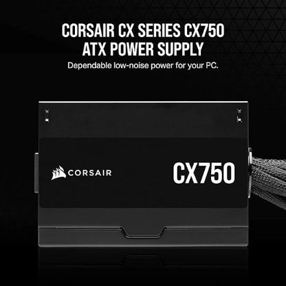 CORSAIR CX Series CX750 80 Plus Bronze SMPS - Microcenter India.