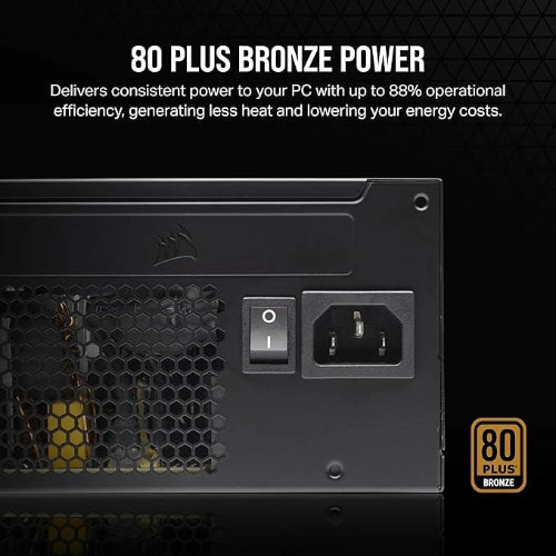 CORSAIR CX750 80 Plus Bronze SMPS - Microcenter India.