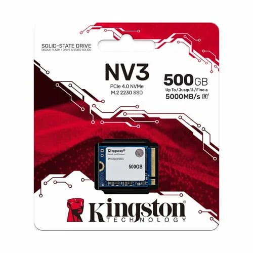 Kingston NV3 500GB PCIe Gen 4.0 NVMe SSD  Microcenter India