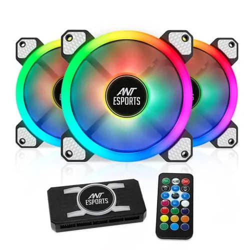 Ant Esports Superflow 120 Kit ARGB Triple Pack  Microcenter India