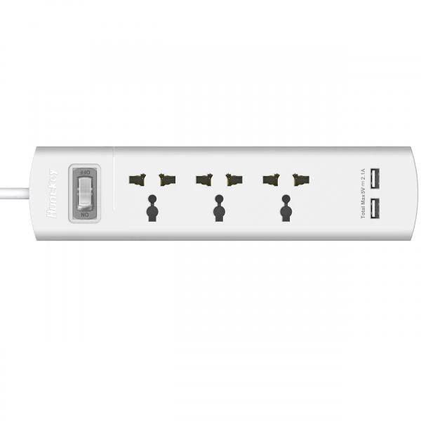 Huntkey 3 Socket And 2 USB  Microcenter India