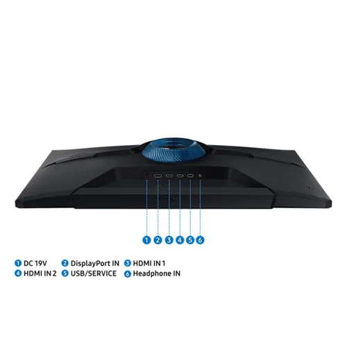 Samsung Odyssey G5 LS27CG510EWXXL 27 Inch Gaming Monitor  Microcenter India