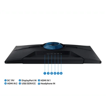 Samsung Odyssey G5 LS27CG510EWXXL 27 Inch Gaming Monitor  Microcenter India
