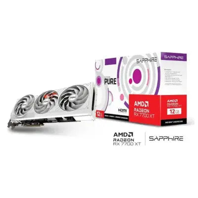 Sapphire Pure AMD Radeon RX 7700 XT Gaming OC GDDR6 Dual 12G  Microcenter India