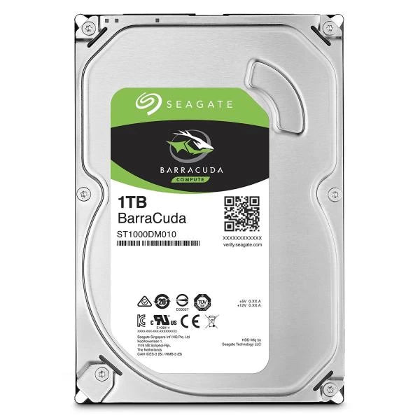 Seagate 1TB Barracuda 7200 RPM HDD  Microcenter India