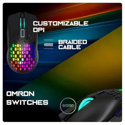 Cosmic Byte Sentinel RGB Wireless Gaming Mouse - Microcenter India.
