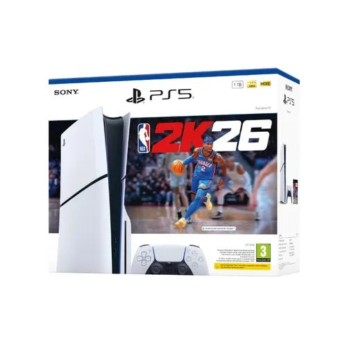 Sony PS5 Gaming Console with NBA 2K26 Bundle Disc Edition  Microcenter India