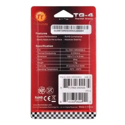 Thermaltake TG4 Thermal Paste High Performance TIM - Microcenter India.