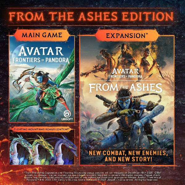 PS5 Game Avatar Frontiers of Pandora From the Ashes – Adventure - Microcenter India.
