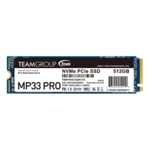 TEAMGROUP MP33 PRO 512GB M.2 PCIe Gen3 NVMe SSD