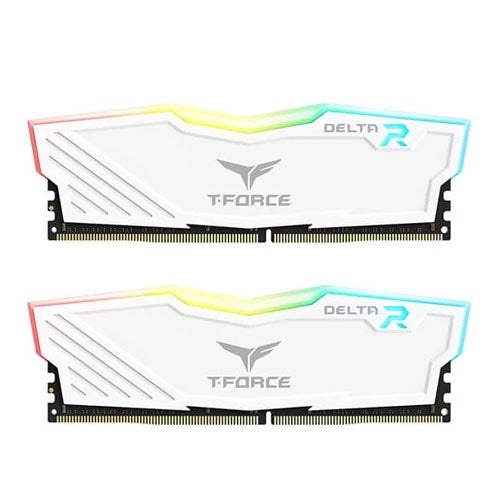 TeamGroup T-FORCE DELTA RGB DDR4 32GB kit in white