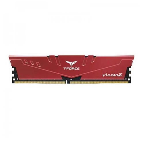 TeamGroup T-FORCE VULCAN Z DDR4 32GB 3600MHz memory in red