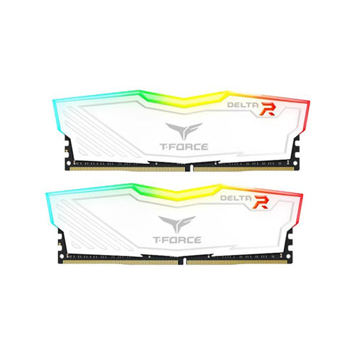TeamGroup T-FORCE DELTA RGB DDR4 16GB kit in white