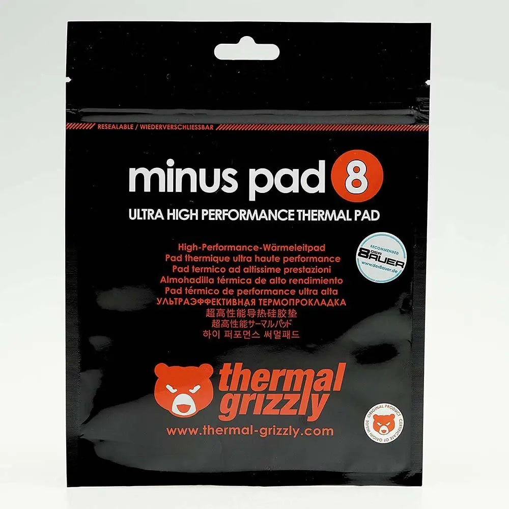Thermal Grizzly Minus Pad 8 – 100X100X1mm Thermal Pad 