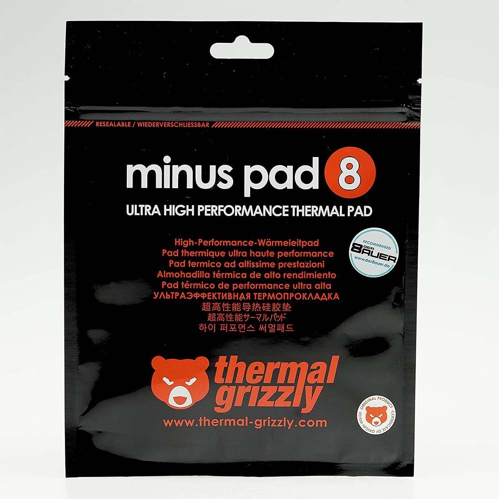 Thermal Grizzly Minus Pad 8 – 100X100X2mm Thermal Pad