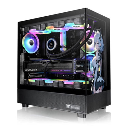 Thermaltake View 270 SP Edition ARGB Mid Tower Cabinet Black - Microcenter India.