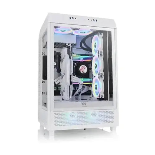 Thermaltake The Tower 500 Snow E-ATX Mid Tower Cabinet – White - Microcenter India.
