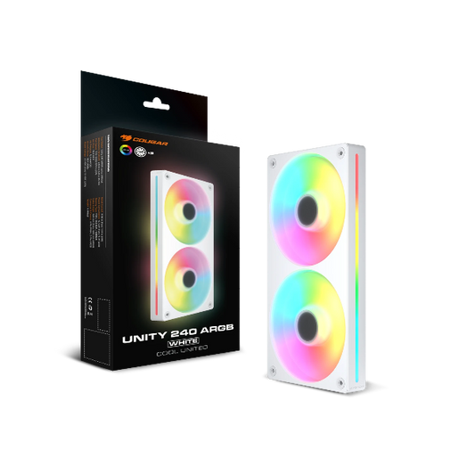
COUGAR Unity 240 ARGB Reverse Blade Cabinet Fan - Microcenter India.
