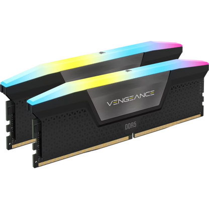 CORSAIR Vengeance 48GB 24GBx2 5600MHz RGB DDR5 RAM - Microcenter India.