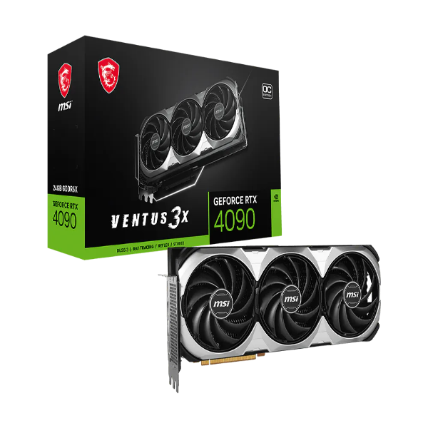 MSI GeForce RTX 4090 VENTUS 3X E 24G OC Graphics Card - Microcenter India. 
